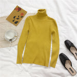 Knitted Ribbed Pullover Sweater