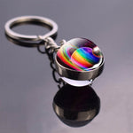 Solar System Planet Keyring Galaxy Nebula