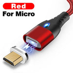 Magnetic Cable Fast 3A For iPhone 11 Samsung Charger