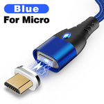 Magnetic Cable Fast 3A For iPhone 11 Samsung Charger